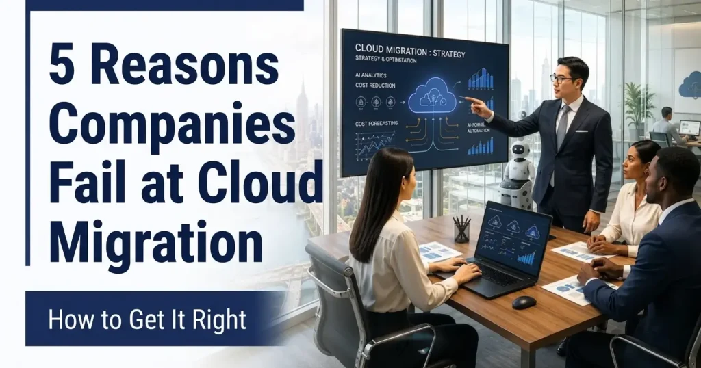 5 Reasons Companies Fail at Cloud Migration How to Get It Right
