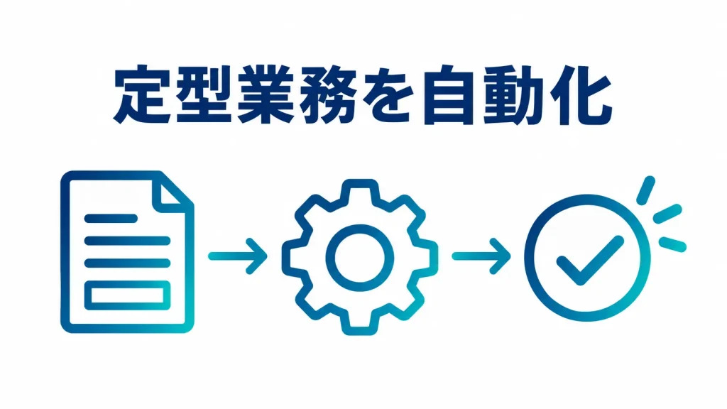Power Automateは定型業務を自動化するツール