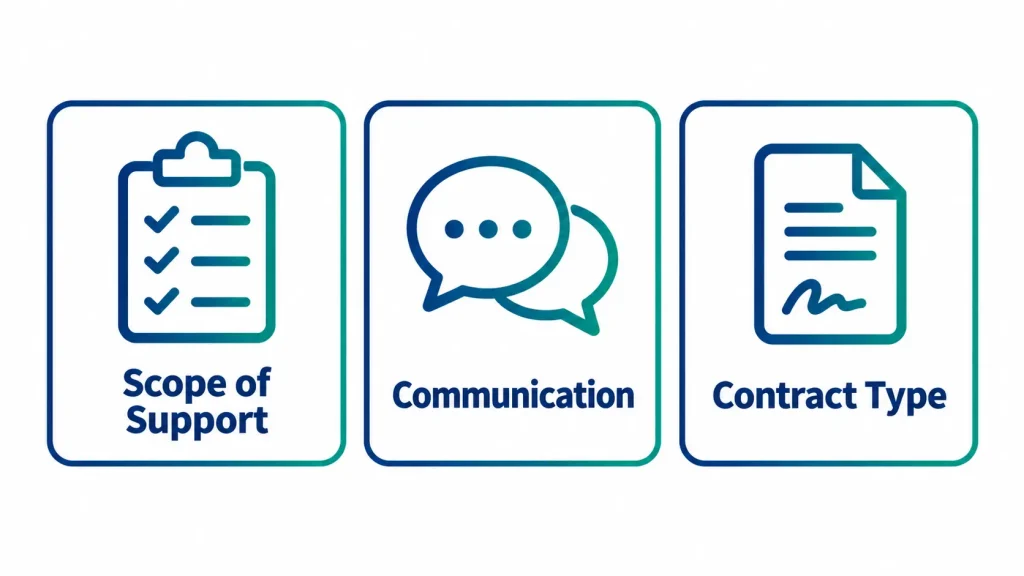 Key Points for Choosing an Outsourcing Partner